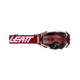 Masque cross LEATT Velocity 6.5 Cryztal Ruby rouge lentille rose 32%
