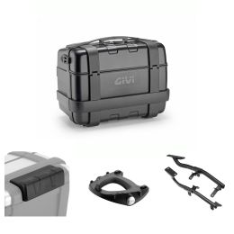 Kit bauletto GIVI TREKKER nero 46L per YAMAHA XTZ TENERE