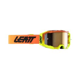 Masque cross LEATT Velocity 5.5 Iriz Citrus orange lentille bronze 68%