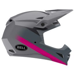 Casco motocross BELL Mx-10 Mips Aviator grigio rosa
