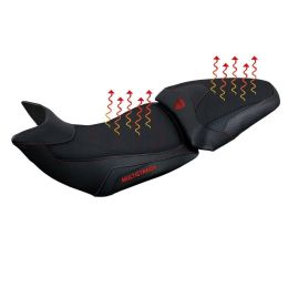 Sitzbezug Heating comfort 4BL mit logo für DUCATI multistrada 1200/1260