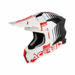Crosshelm ACERBIS Airstrike-C weiss/rot