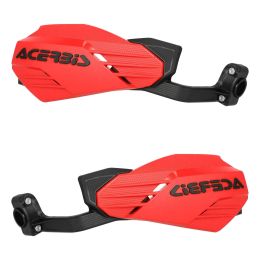 ACERBIS Garde-mains fermés Rouge/Noir Moto-X