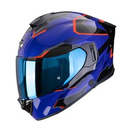 Casco integrale Scorpion EXO-530 AIR Clip blu rosso
