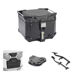 Kit bauletto GIVI TREKKER OUTBACK EVO SMART nero 42L per YAMAHA TRACER 7