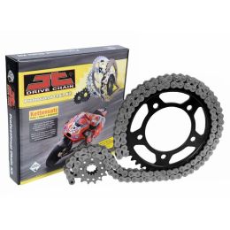 JT Übertragungs-Kit kette X1R3 98 Glieder 520 schwarze Ritzel 38z Rennritzel 14 Zähne