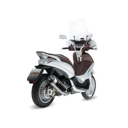 MIVV Urban Komplettauspuff aus Edelstahl für PIAGGIO Beverly 300