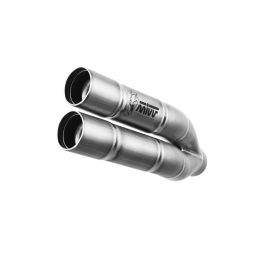 MIVV Double Gun Slip-on Auspuff genehmigt aus Edelstahl für DUCATI Multistrada 950/s