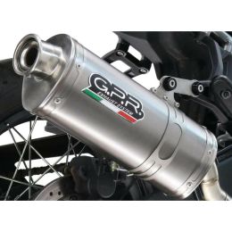 GPR Dune Trioval Slip-On Auspuff genehmigt Titan für Bmw R 1300 GS