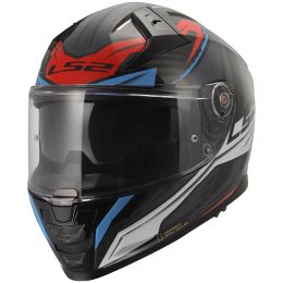 Casco integrale LS2 FF811 VECTOR II SAVAGE bianco blu rosso