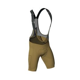 Salopette MTB LEATT Endurance 6.0 marrone design anatomico 3D UPF 50