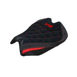 Couvre-siège Argenta Special Edition Velvet spécifique RD logo V4 pour DUCATI
