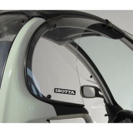 Deflettore ISOTTA trasparente posteriore per BMW