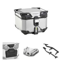 Kit bauletto GIVI TREKKER OUTBACK EVO SMART alluminio 42L per YAMAHA XTZ TENERE