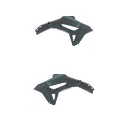 Acerbis green chameleon radiator side panels for HONDA CRF R