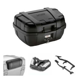 Kit bauletto GIVI TREKKER LITE nero 52L per YAMAHA MT07