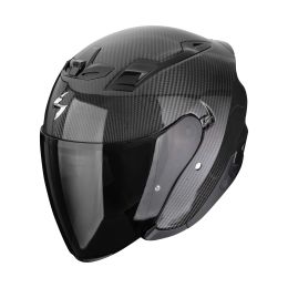 Casco jet urbano Scorpion EXO-Z1 CARBON Solid nero lucido