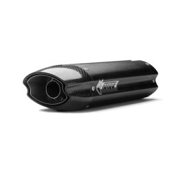MIVV Black Slip-on Auspuff genehmigt für KAWASAKI zx-6 r 2007-2008