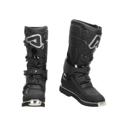 Stivali moto ACERBIS omologati x-rock mm two neri chiusura 4 fibbie puntale in acciaio