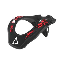 Protezione collo bambino LEATT 1.5 nero rosso design ergonomico