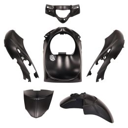 TNT Fairing Kit 6 Pieces Matte Black Piaggio Liberty iGet 50 125