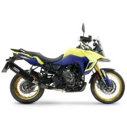 GPR Furore-X Slip-On Auspuff Titan Schwarz Genehmigt für Suzuki V-STROM DL 800 DE/SE