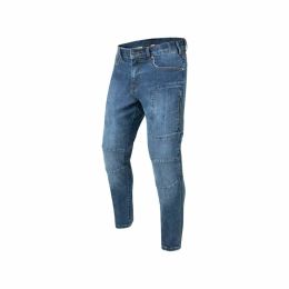 REBELHORN RAGE II Tapered Herren Motorrad Hose Hellblau
