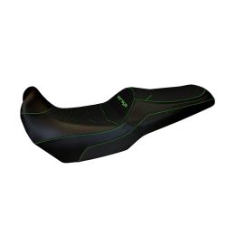 Rivestimento copri sella Malay Total Black Comfort 5GN con logo per KAWASAKI versys 1000