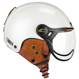 Casco Omologato Sci e E-Bike CGM 801V EBI VINTAGE Bianco Perlato