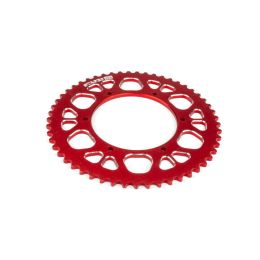 Corona 53 denti Stage6 Rosso per aprilia sx 50