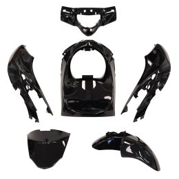 TNT Verkleidungssatz 6 Teile glänzend schwarz Piaggio Liberty iGet 50 125