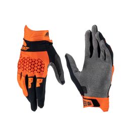 LEATT Moto 3.5 Lite Sommer Handschuhe Orange Schwarz leicht und rutschfest