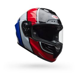 Casco integrale BELL Race Star DLX Flex Roland Sands Old Glory rosso blu
