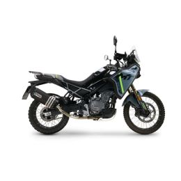 GPR Hyper Sonic Black Titanium Slip-On Renn-Auspuff für Cf Moto 450 MT E5+