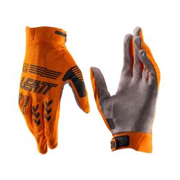 LEATT Moto 2.5 X-Flow Summer gloves orange black grey breathable