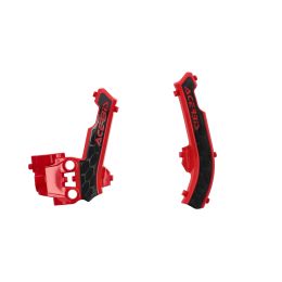 ACERBIS X-Grip Red/Black Frame Protector for KTM/Gas Gas/Husqvarna
