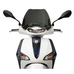 MALOSSI Écran Sport Fumé Foncé 13.8x12.8x0.3 pour PIAGGIO