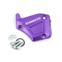 Coperchio pompa olio STAGE6 alu viola DERBI