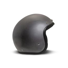 Jet Helm Cafe Racer DMD RETRO Metallic Grau