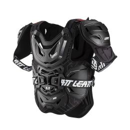 LEATT 5.5 Pro Brustprotektor Schwarz Rot CE-Zertifizierung