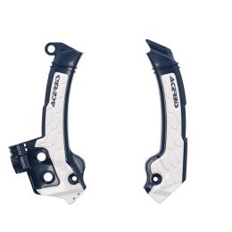 ACERBIS X-Grip Blue/White Frame Guard for HUSQVARNA