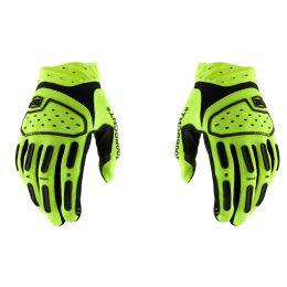 100% AIRMATIC 2 Motocross-Handschuhe Fluoreszierendes Gelb