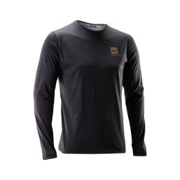 Maglia tecnica MTB LEATT Gravity 3.0 maniche lunghe nero traspirante