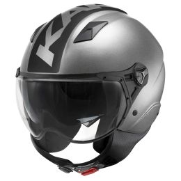 KAPPA KV57 Striker Demi-Jet Helm Titan schwarz