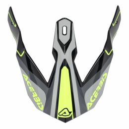 Visière ACERBIS Noir/Jaune Fluo pour casque LINEAR