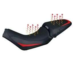 Couvre-siège Heating comfort RD et logo pour MOTO GUZZI v100 mandello