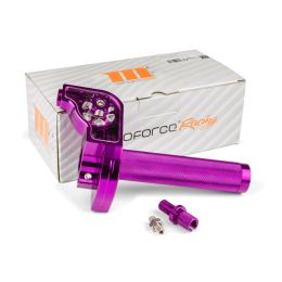 MOTOFORCE RACING CNC Aluminium Schnellgassteuerung Lila