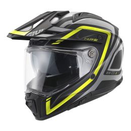 GIVI H801FAXTE 80.1 apex dual road enduro helmet black grey orange
