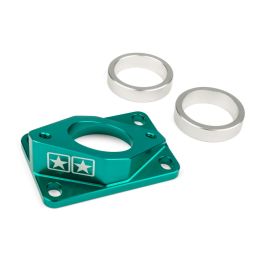 STAGE6 High Flow Intake Manifold Mk2 34mm Turquoise Am6/Derbi