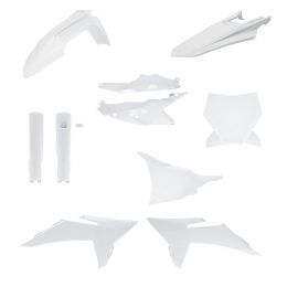 Kit carene 10 pezzi ACERBIS bianco per KTM